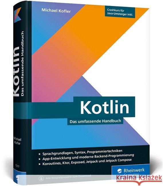 Kotlin Kofler, Michael 9783836272773 Rheinwerk Computing - książka