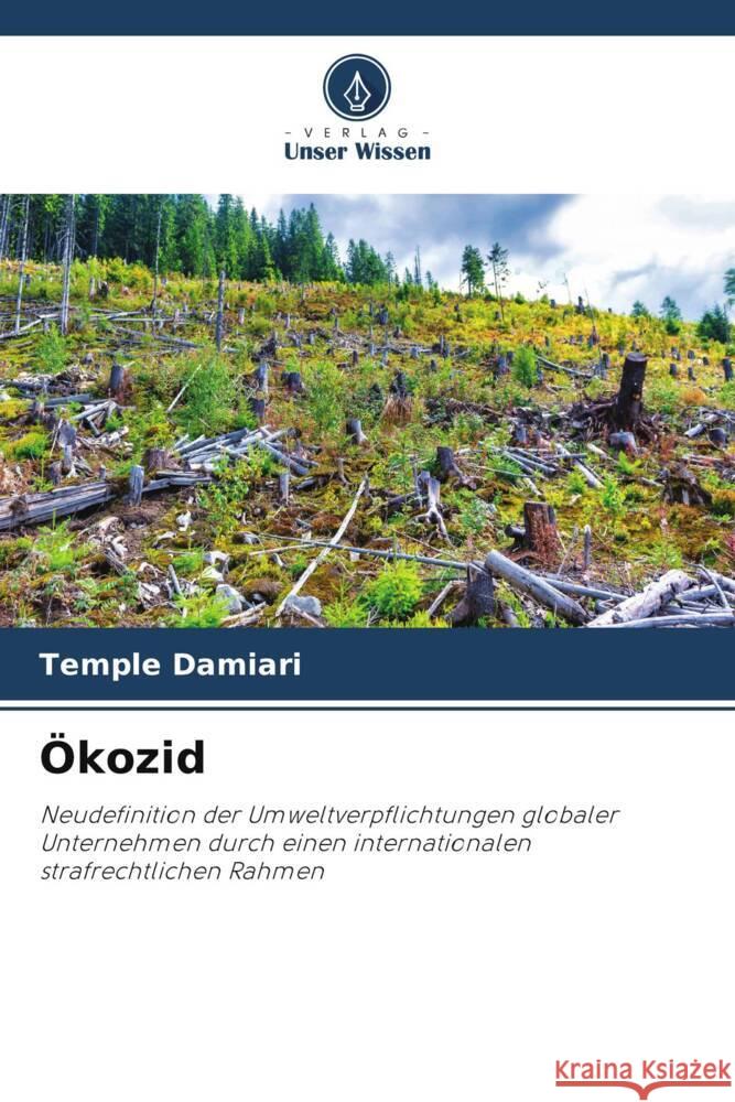 Ökozid Damiari, Temple 9786208591410 Verlag Unser Wissen - książka