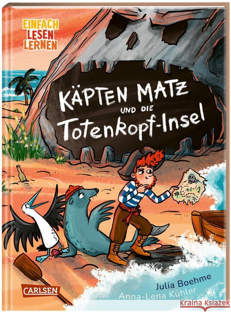 Käpten Matz und die Totenkopf-Insel Boehme, Julia 9783551690791 Carlsen - książka