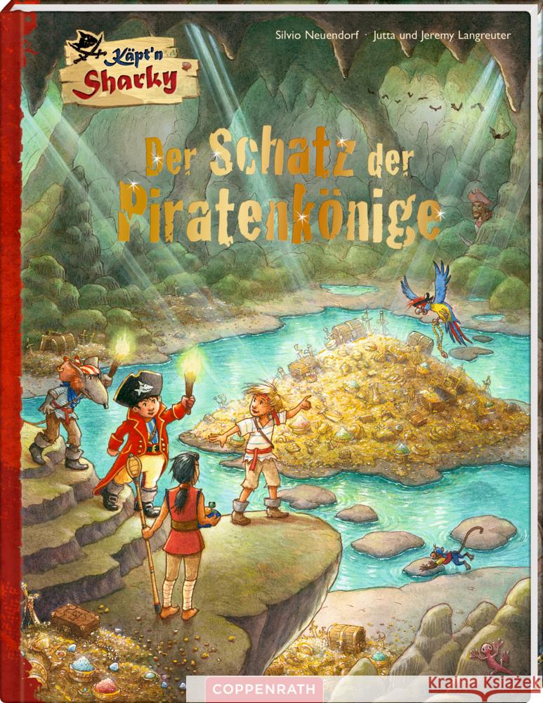Käpt'n Sharky - Der Schatz der Piratenkönige Langreuter, Jutta, Langreuter, Jeremy 9783649640639 Coppenrath, Münster - książka