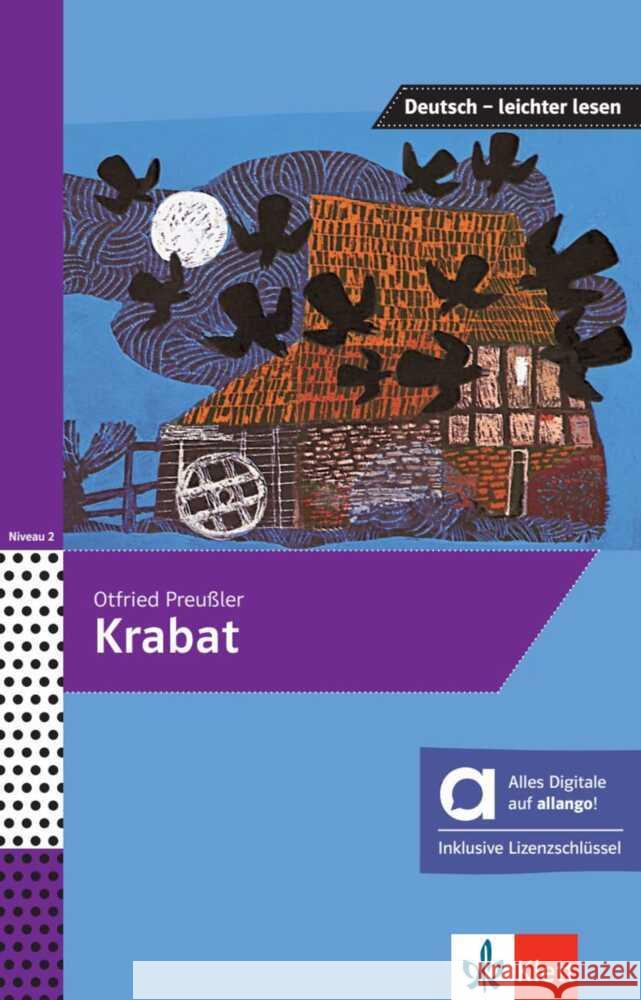 Krabat - Hybride Ausgabe allango, m. 1 Beilage Preußler , Otfried, Kuhnecke, Anke 9783126741361 Klett Sprachen - książka