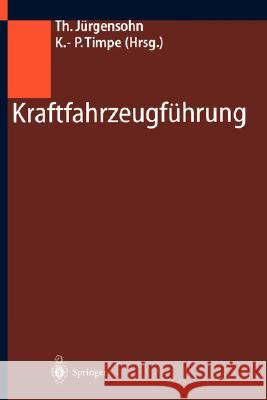 Kraftfahrzeugführung Jürgensohn, Thomas 9783540420125 Springer - książka