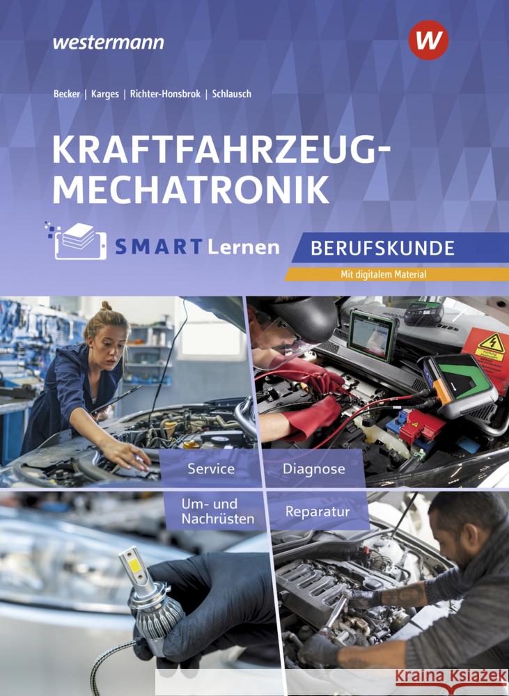 Kraftfahrzeugmechatronik Punke, David, Richter-Honsbrok, Tim, Becker, Matthias 9783142235271 Westermann Berufsbildung - książka