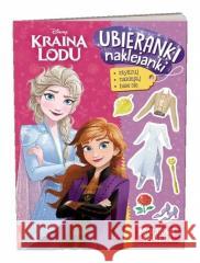 Kraina Lodu Ubieranki naklejanki praca zbiorowa 9788325342555 Ameet - książka