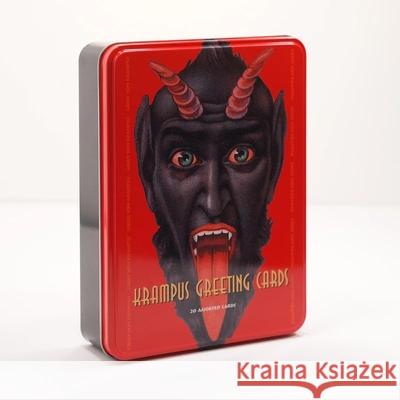 Krampus Greeting Cards Set One: 20 Assorted Cards in Deluxe Tin Beauchamp, Monte 9780867197785 Last Gasp - książka