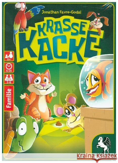 Krasse Kacke (Spiel) Favre-Godal, Jonathan 4250231715341 Pegasus Spiele - książka