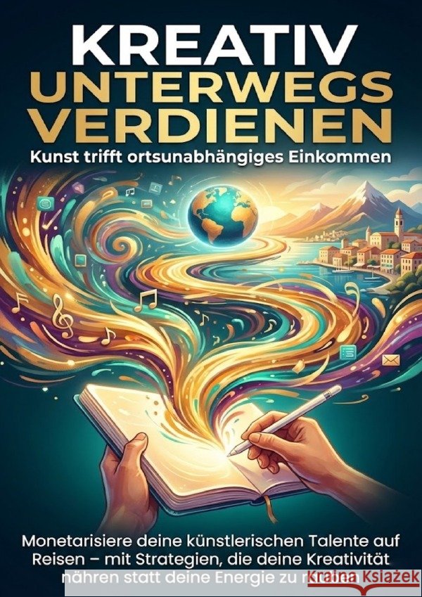 Kreativ unterwegs verdienen: Kunst trifft ortsunabhängiges Einkommen Werner, Jana 9783565158171 epubli - książka