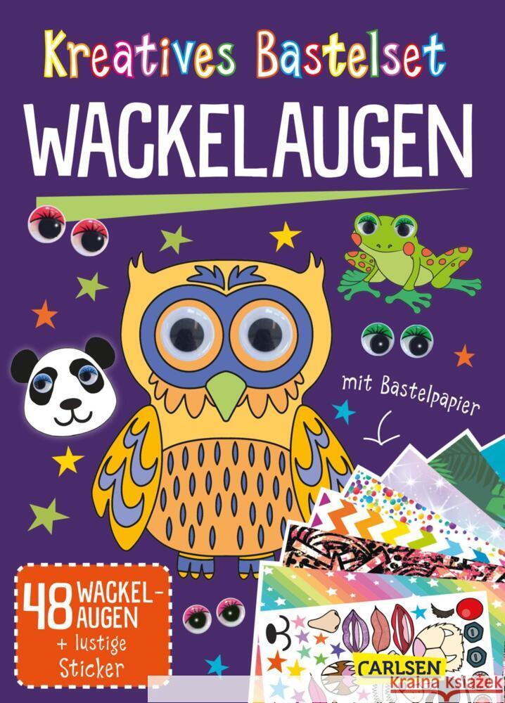 Kreatives Bastelset: Wackelaugen  9783551190253 Carlsen - książka