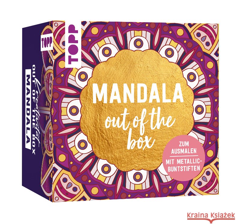 Kreativität out of the Box: Mandala ausmalen Altmayer, Helga 4007742187606 Frech - książka