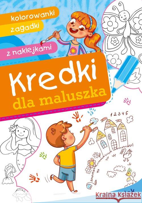 Kredki dla maluszka. Króliczek Krassowska Dorota 9788379157921 Skrzat - książka