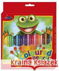 Kredki drewniane 24 kolory  5901276035411 Beniamin - książka