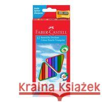 Kredki Eco Colour 12 kolorów + temperówka  7891360467403 Faber-Castell - książka