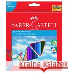 Kredki Eco Colour 24 kolory + temperówka  7891360467427 Faber-Castell - książka