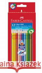 Kredki Grip 12 kolorów FABER CASTELL  4005401124122 Amex - książka