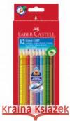 Kredki Grip 12 kolorów FABER CASTELL  4005401124122 Amex