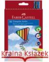 Kredki Jumbo trójkątne 30 kol + temp FABER CASTELL  8991761345030 Amex