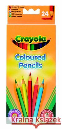 Kredki ołówkowe 24 kolory CRAYOLA  5010065036246 Crayola - książka