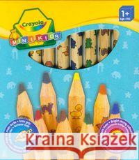 Kredki ołówkowe dekorowane Jumbo 8 kolorów CRAYOLA  5010065036789 Crayola - książka