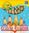 Kredki ołówkowe dekorowane Jumbo 8 kolorów CRAYOLA  5010065036789 Crayola