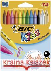 Kredki Plastidecor KIDS 12 kol. bls BIC  3270220000341 Bic - książka