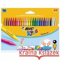 Kredki Plastidecor KIDS 24 kolorów BIC  3270220010722 Bic - książka