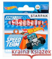 Kredki woskowe 12 kolorów Hot Wheels STARPAK 5902012741887 Euro-Trade - książka