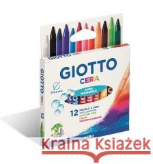 Kredki woskowe Cera 12 kolorów GIOTTO  8000825059001 Fila - książka