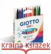 Kredki woskowe Cera 12 kolorów GIOTTO  8000825059001 Fila