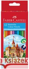 Kredki Zamek 12 kolorów FABER CASTELL  7891360580089 Amex - książka