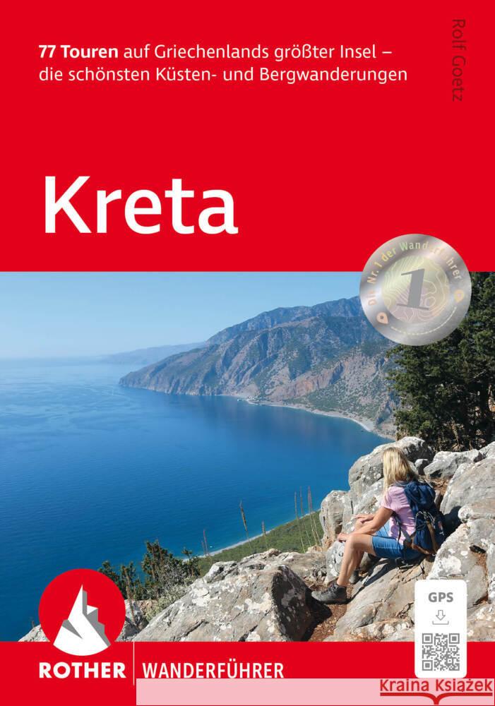 Kreta Goetz, Rolf 9783763314096 Bergverlag Rother - książka
