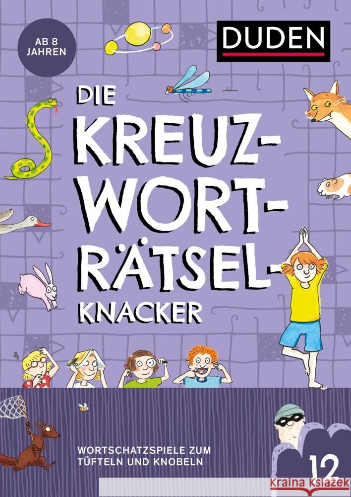 Kreuzworträtselknacker - ab 8 Jahren (Band 12) Eck, Janine 9783411722136 Duden - książka