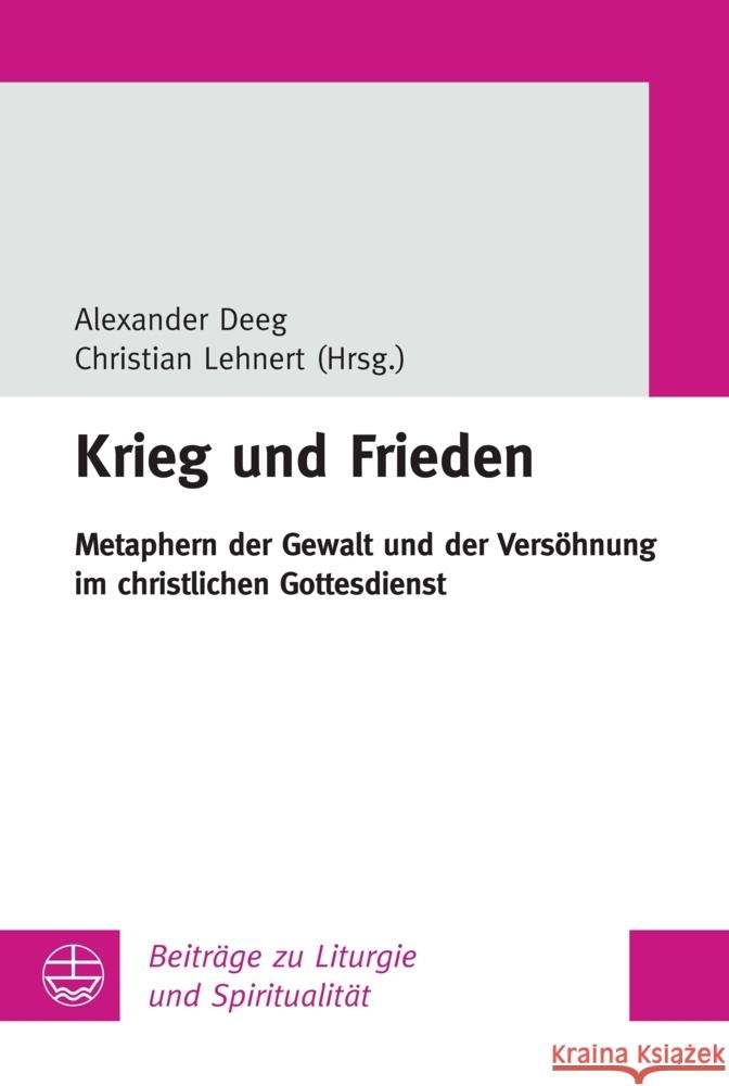 Krieg und Frieden  9783374070855 Evangelische Verlagsanstalt - książka