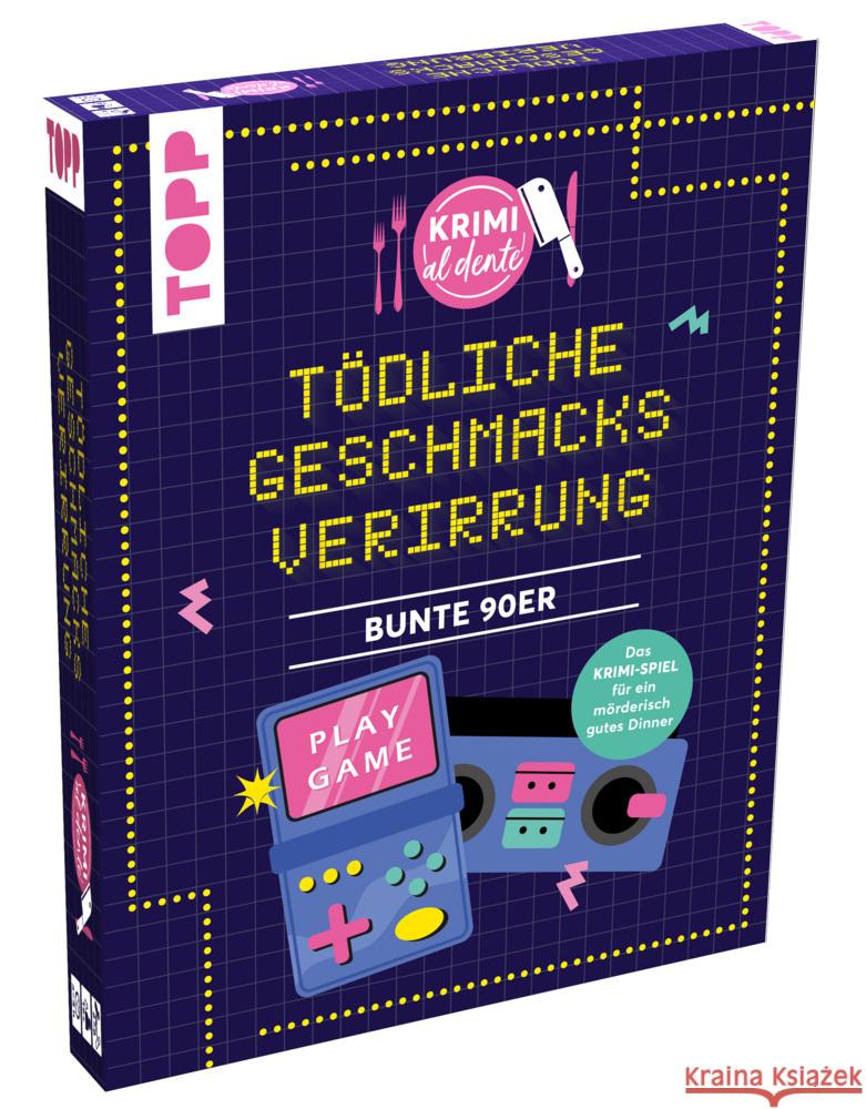 Krimi al dente - Bunte 90er: Tödliche Geschmacksverirrung Rehm, Sara, Müseler, Joel 4007742184759 Frech - książka