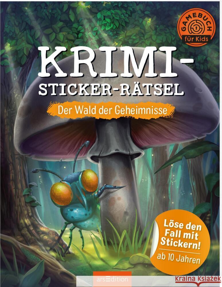 Krimi-Sticker-Rätsel  -  Der Wald der Geheimnisse Kiefer, Philip 9783845853765 ars edition - książka