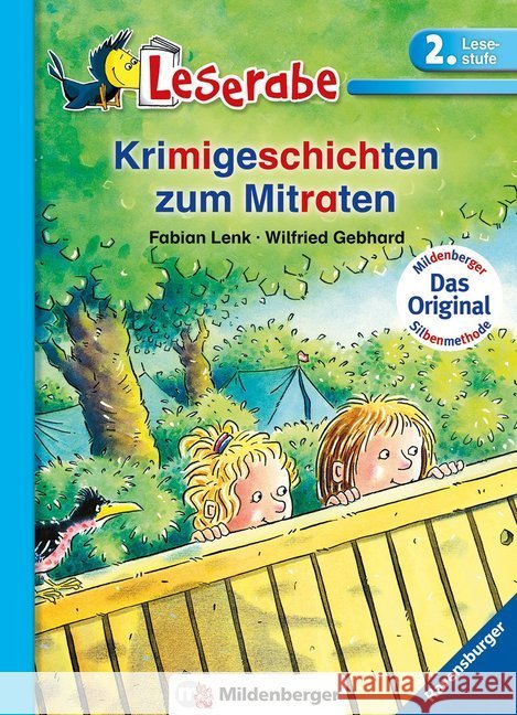 Krimigeschichten zum Mitraten : Leichter lesen lernen mit der Silbenmethode Lenk, Fabian; Gebhard, Wilfried 9783619143443 Mildenberger - książka