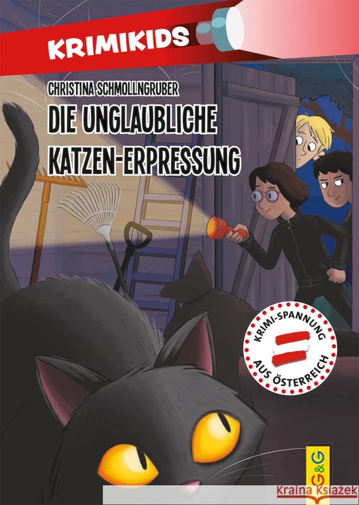 KrimiKids - Die unglaubliche Katzen-Erpressung Schmollngruber, Christina 9783707425574 G & G Verlagsgesellschaft - książka