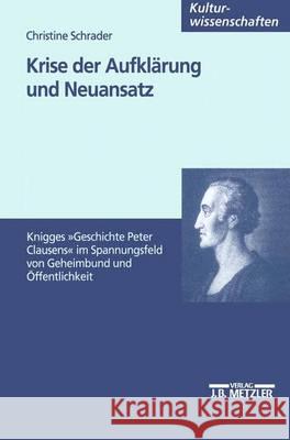 Krise der Aufklärung und Neuansatz: Knigges Roman 