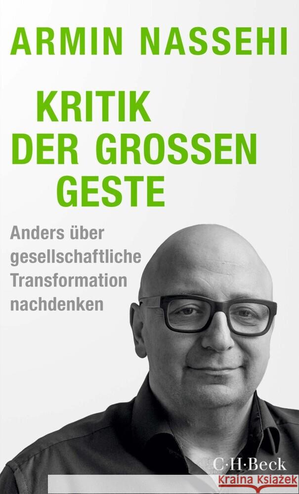 Kritik der großen Geste Nassehi, Armin 9783406823220 Beck - książka