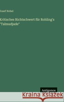 Kritisches Richtschwert f?r Rohling's 