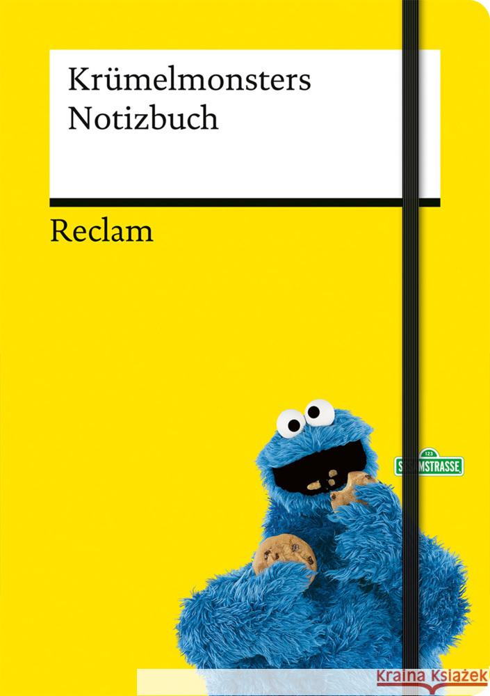 Krümelmonsters Notizbuch Das Krümelmonster 9783150950388 Reclam, Ditzingen - książka