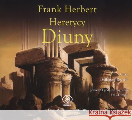 Kroniki Diuny T5 Heretycy Diuny audiobook Herbert Frank 9788378188056 Rebis - książka