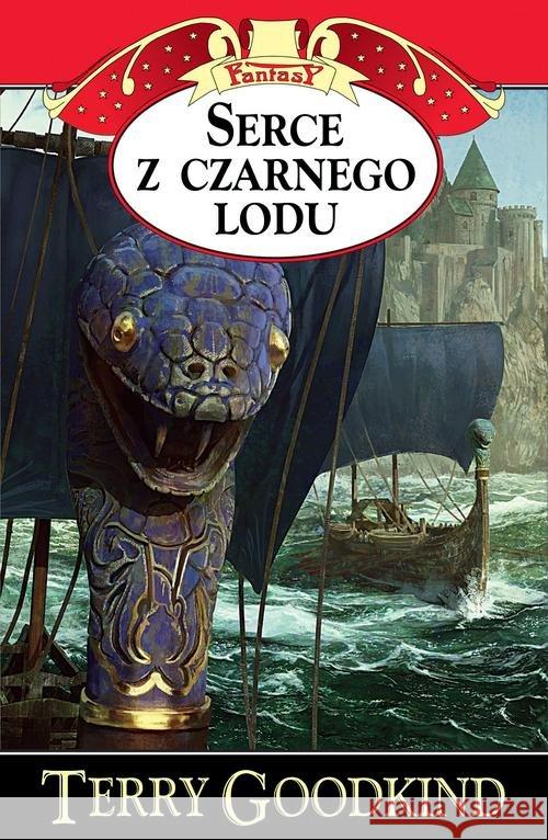 Kroniki Nicci T.4 Serce z czarnego lodu Goodkind Terry 9788381881012 Rebis - książka