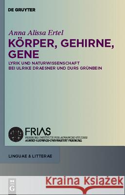 Körper, Gehirne, Gene Anna Alissa Ertel 9783110229097 De Gruyter - książka