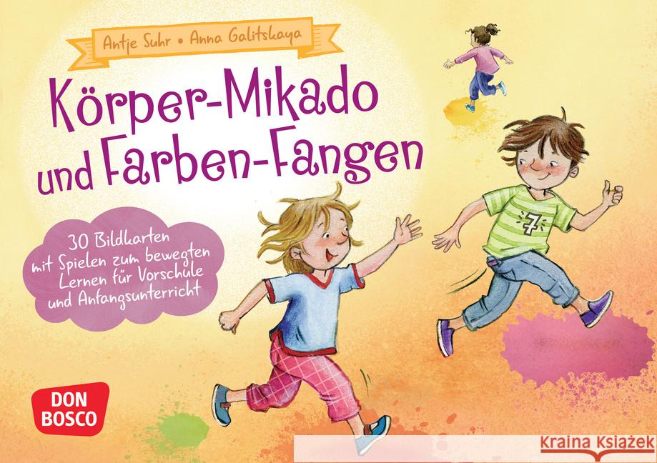 Körper-Mikado und Farben-Fangen, m. 1 Beilage Suhr, Antje 4260694921722 Don Bosco Medien - książka