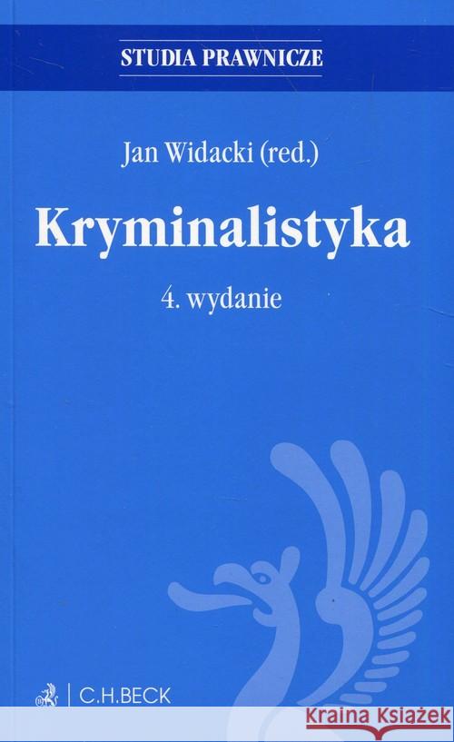 Kryminalistyka w.4  9788381287975 C.H. Beck - książka