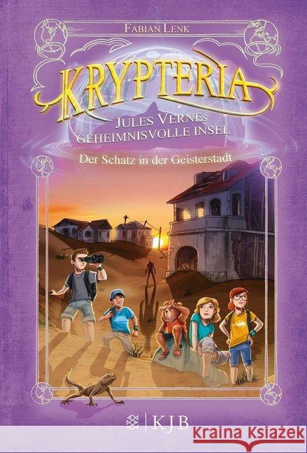 Krypteria - Jules Vernes geheimnisvolle Insel. Der Schatz in der Geisterstadt Lenk, Fabian 9783737340779 FISCHER KJB - książka