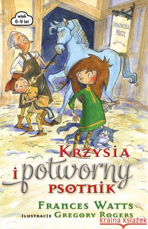 Krzysia i potworny psotnik Watts Frances 9788393760190 Literówka - książka