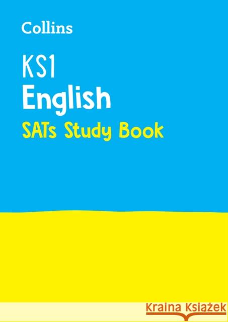 KS1 English Study Book: Ideal for Use at Home Collins KS1 9780008112714 HarperCollins Publishers - książka