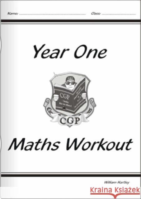 KS1 Maths Workout - Year 1 William Hartley 9781841460826 Coordination Group Publications Ltd (CGP) - książka