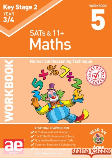 KS2 Maths Year 3/4 Workbook 5: Numerical Reasoning Technique Katrina MacKay 9781911553250 Accelerated Education Publications Ltd - książka